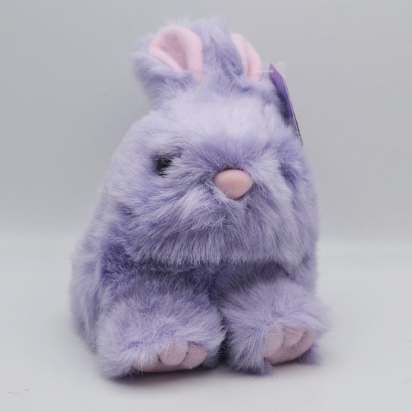Bumper the Purple Bunny Puffkins by Swibco Style 6681 Bean Bag Plush - Picture 1 of 8
